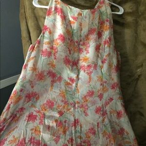 Floral floor length dress